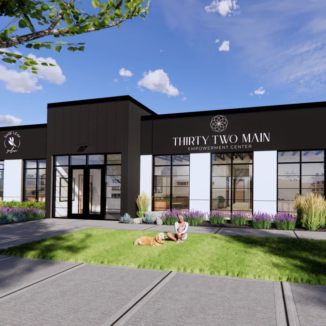 A rendering of a wellness center.