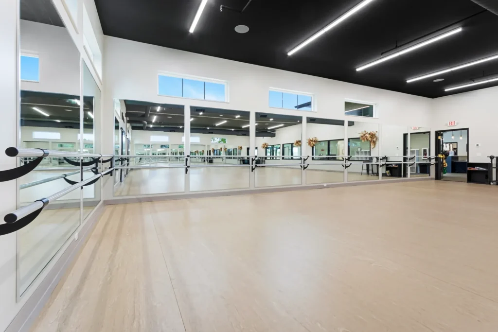 A dance studio.